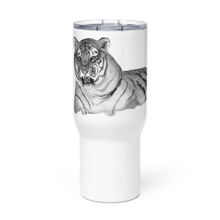 Tiger Drawing Travel Cup product image (2)