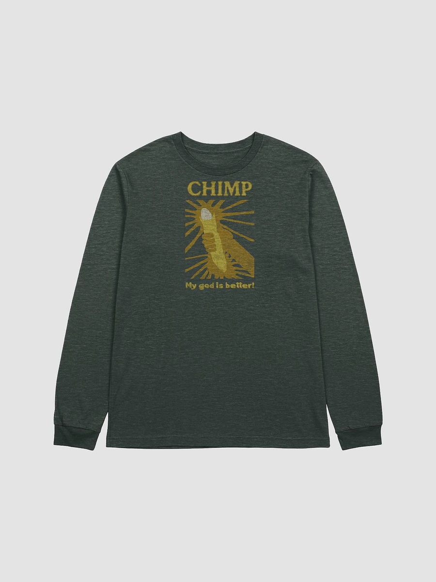 Chimp: My God Is Better LS T-shirt product image (18)