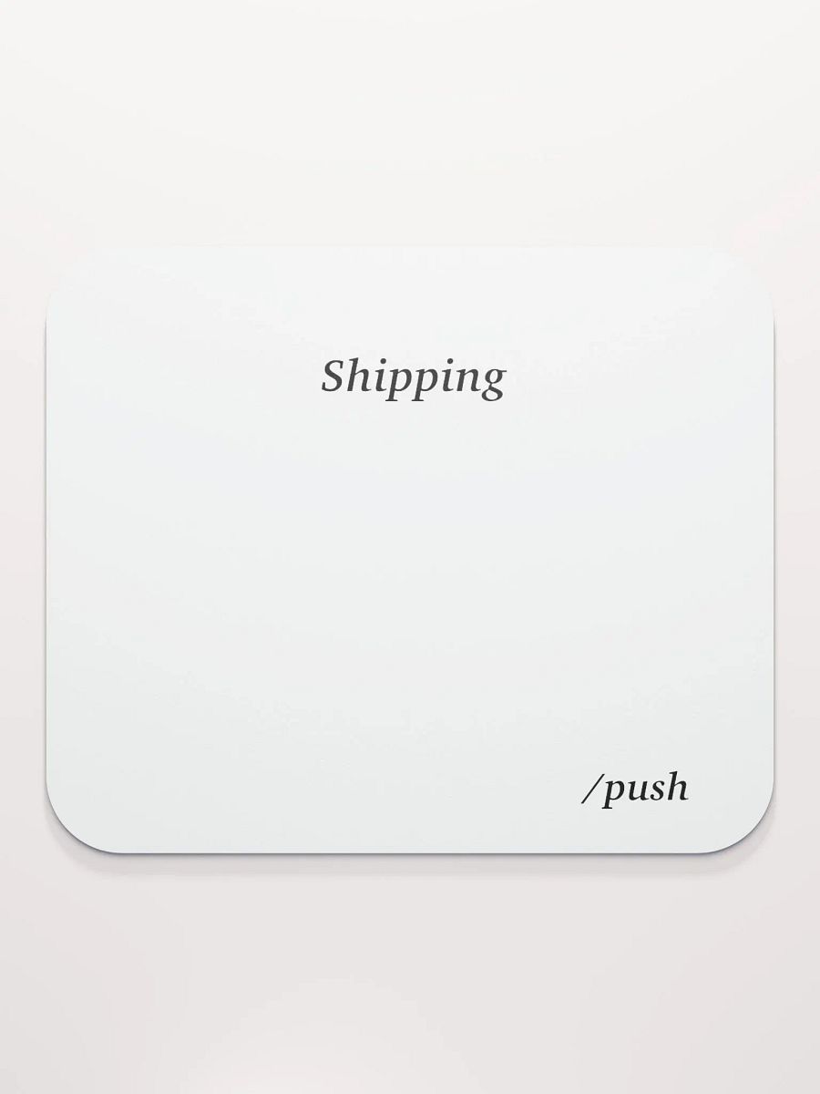 Shipping mouse pad product image (2)