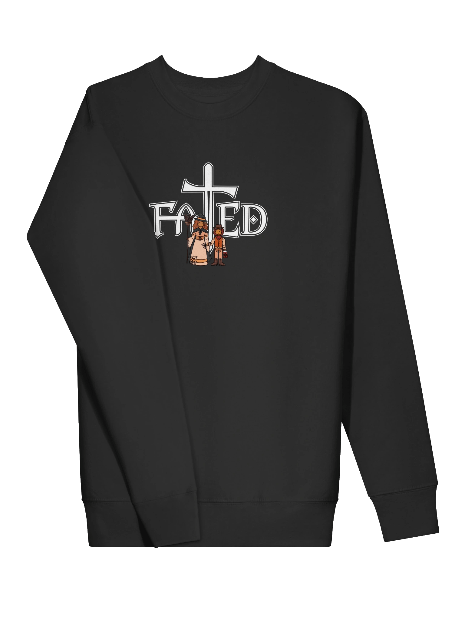 Limited Edition Fall Crewneck – Morgana & Mordred in Costume product image (3)