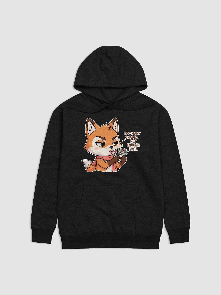 Fashionable Fox with Color Swatches Unisex Premium Hoodie product image (1)