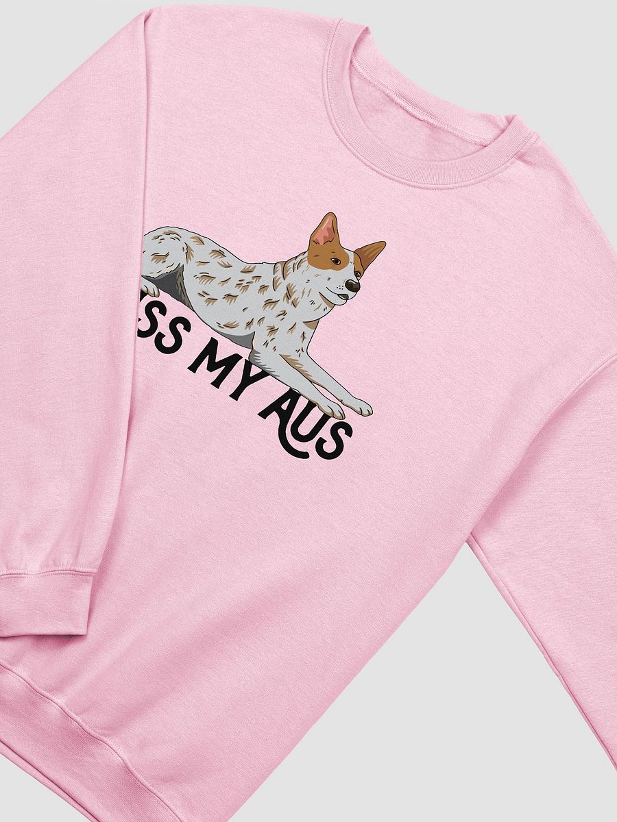 Kiss My Aus Sweatshirt of an Australian Cattle Dog | Funny Shirt for Red Heeler and Herding Dog Owners product image (10)