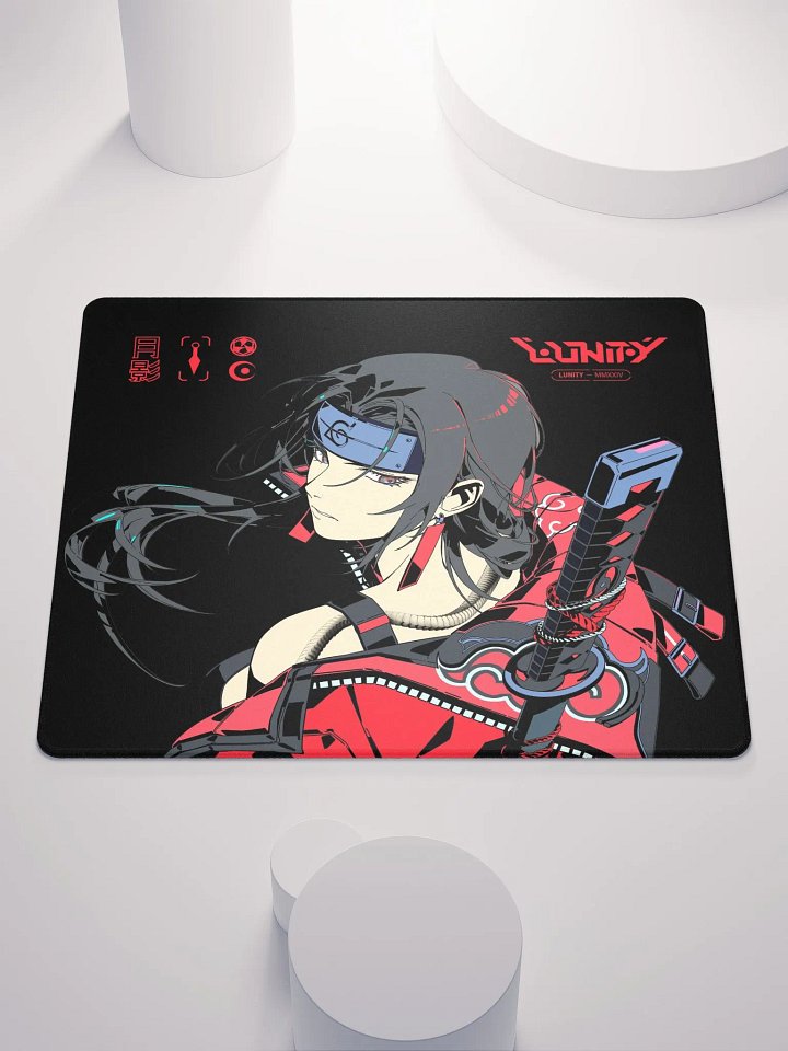 Kunoichi Black Mousepad (18"x16") product image (1)