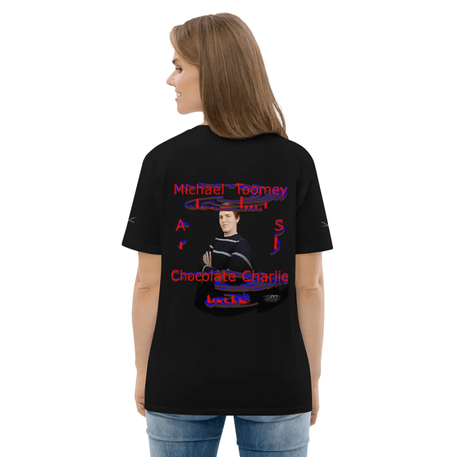 Michael Toomey As Chocolate Charlie 00 - Embroidered - Organic Cotton T-Shirt product image (9)