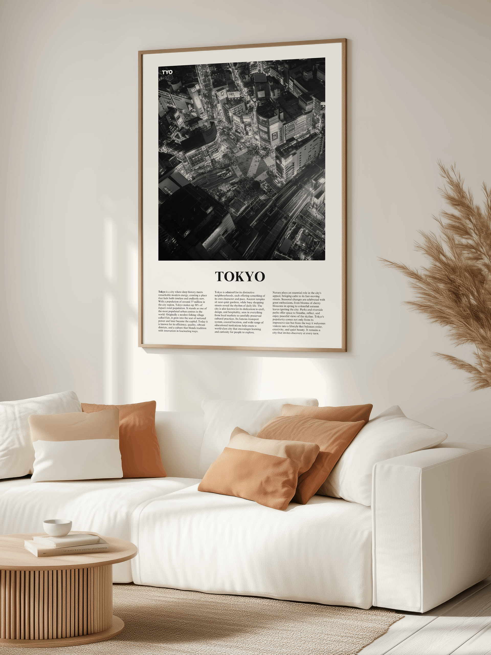 Tokyo 02 Newspaper Poster | Framed product image (3)