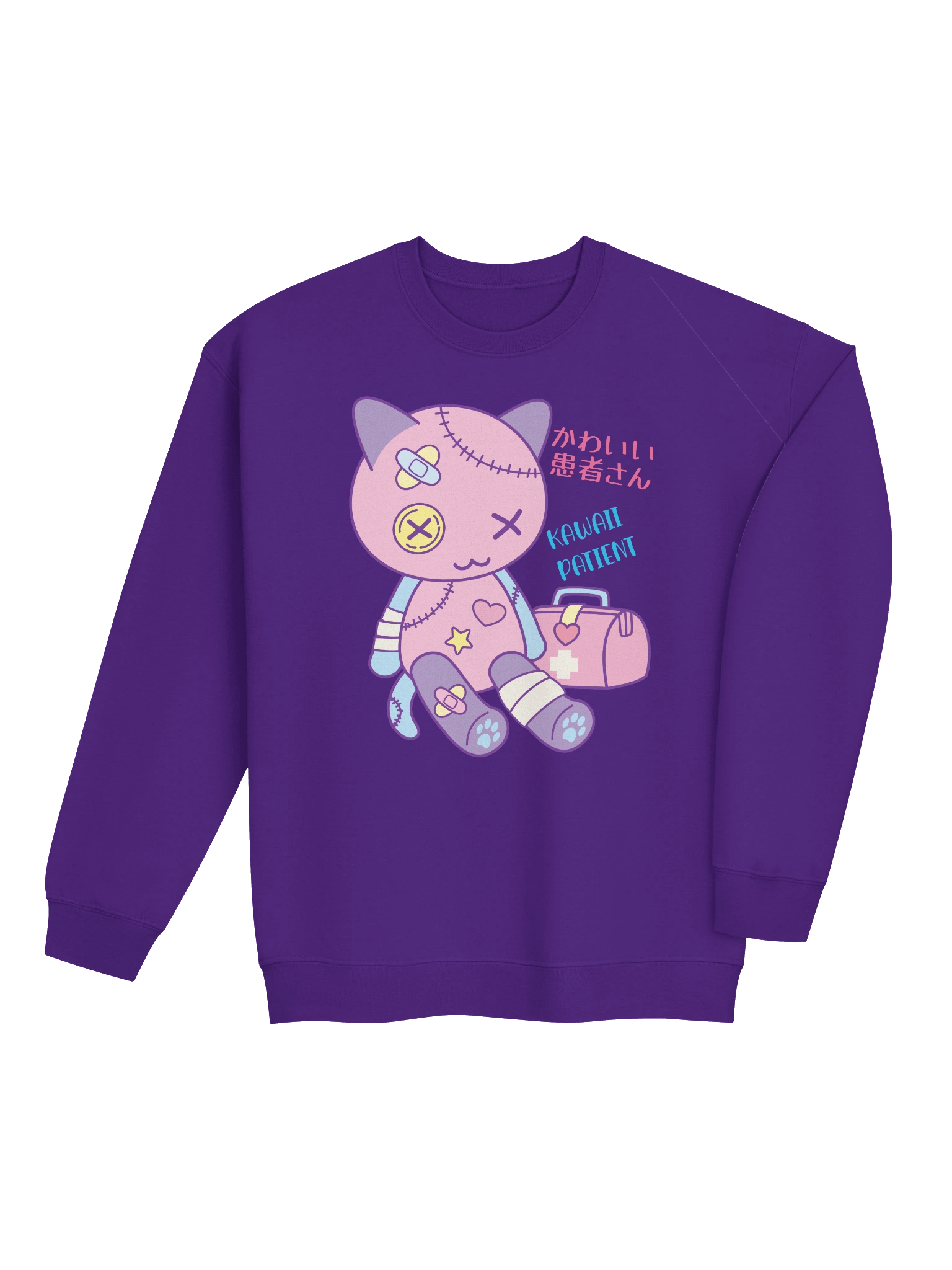Kawaii Patient Toy Kitty - Unisex Adult Sweatshirt product image (12)