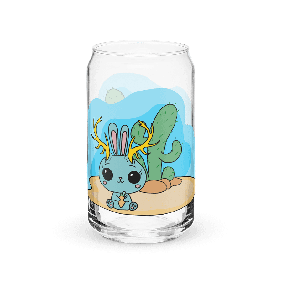 El Jefe the Jackalope Cryptikids Glass product image (8)