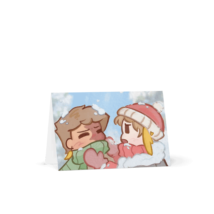 Winter Desert duo - post card product image (1)