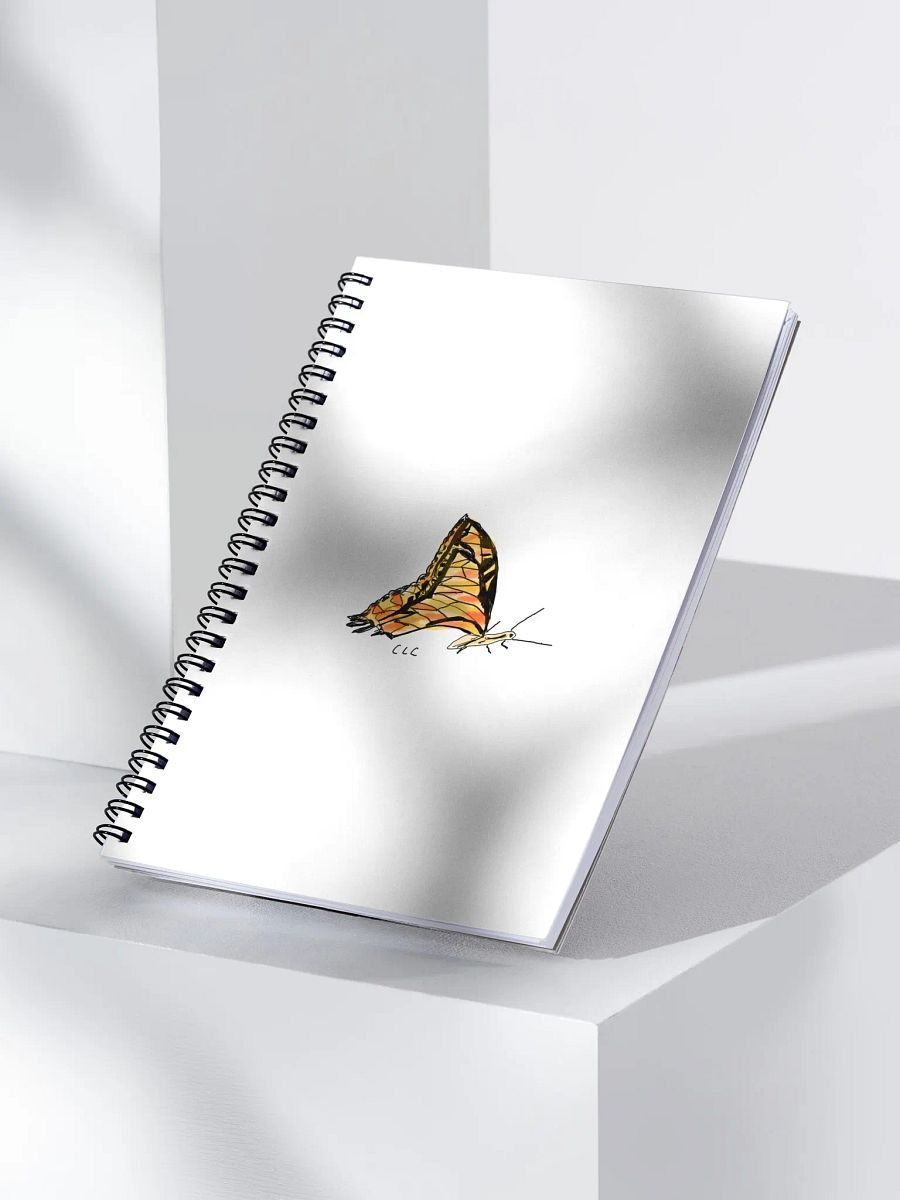 Butterfly Spiral Notebook product image (3)