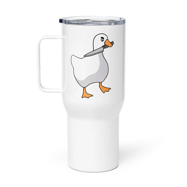 Hostile Geese 25 oz Travel Mug product image (1)