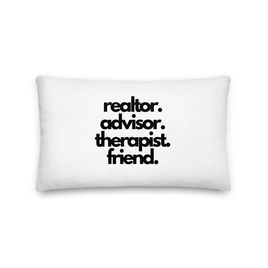 Super Realtor All-Over Pillow product image (2)