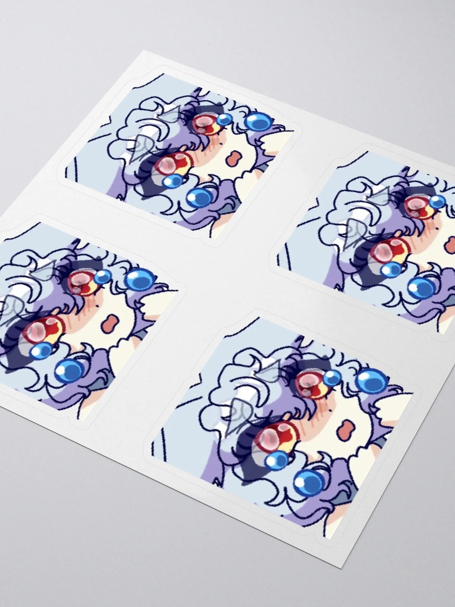Streissel Sad Sticker Sheet product image (3)