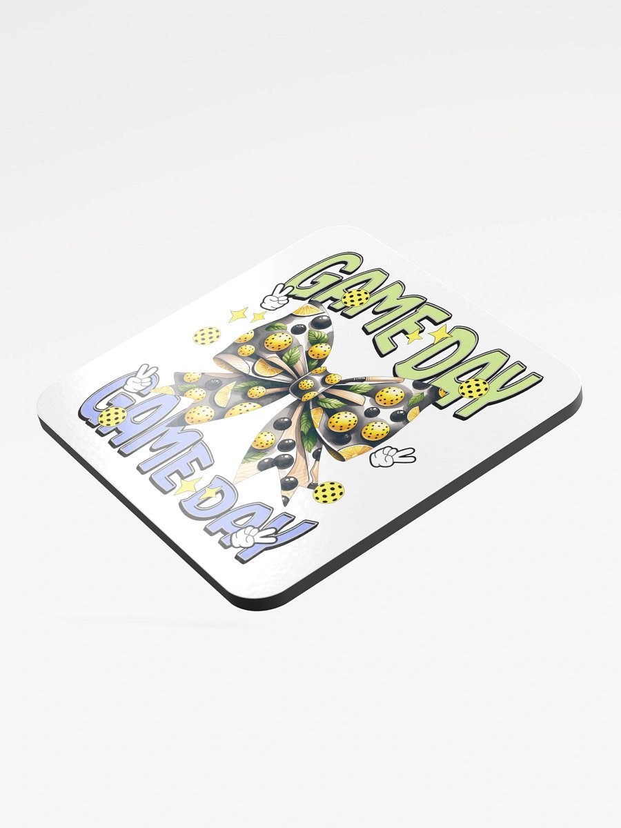 Game Day Bow Pickleball Coaster product image (4)