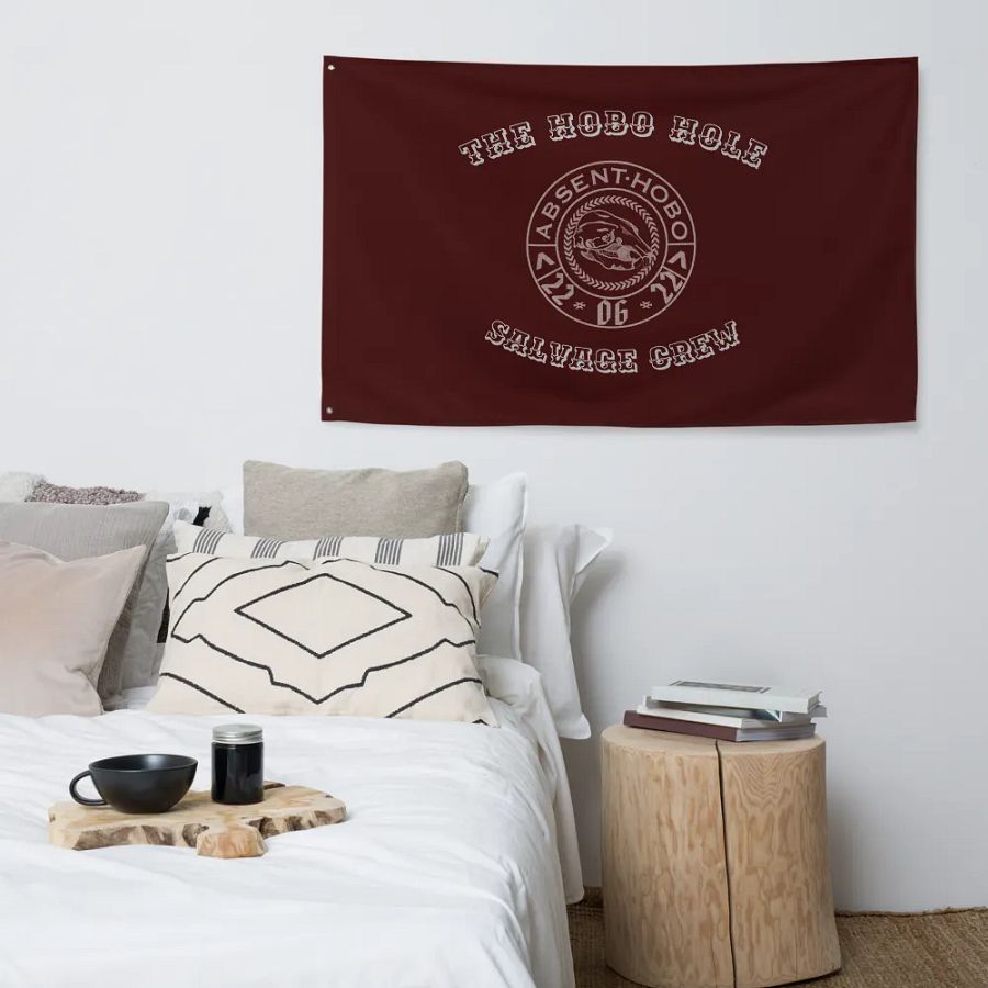 The Hobo Hole Salvage Crew Flag product image (4)