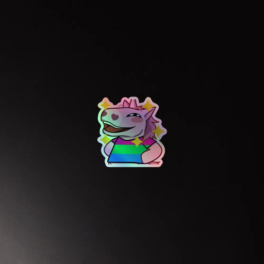 POLY Pride Holographic Sticker product image (4)