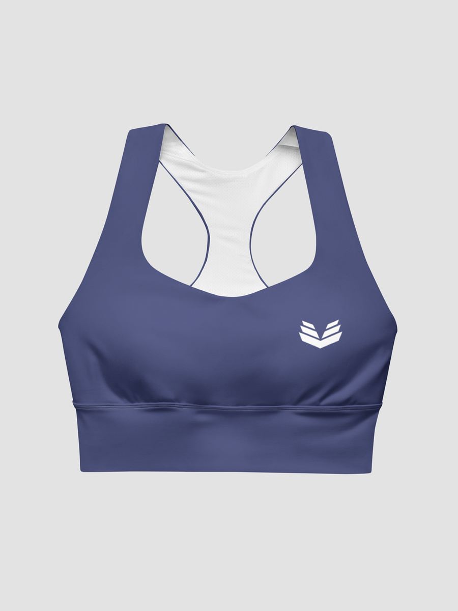 Longline Sports Bra - Blue Nightfall product image (5)