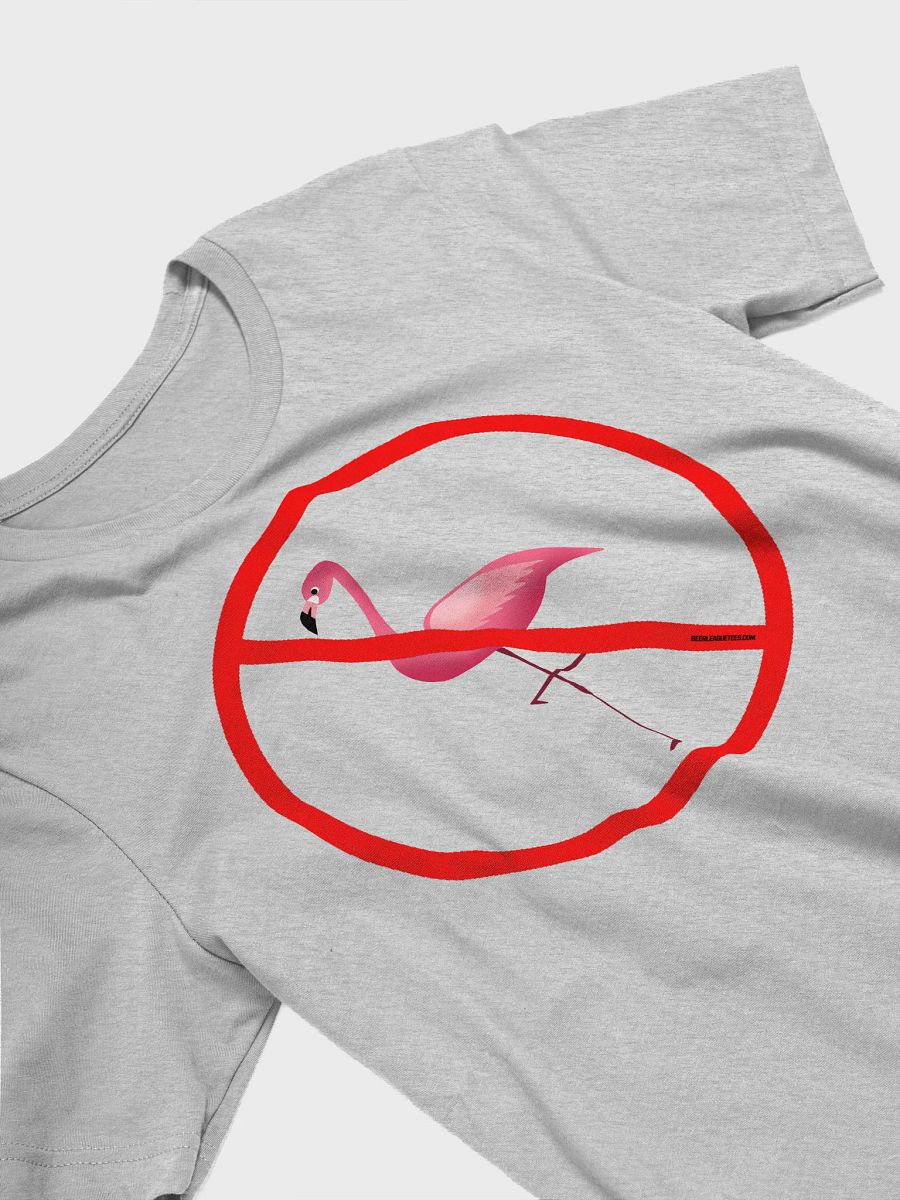 Funny Hockey T-Shirt - No Flamingos - Beer League Hockey Shirt for Men - Gift for Fearless Defencemen and Shot Blockers product image (4)