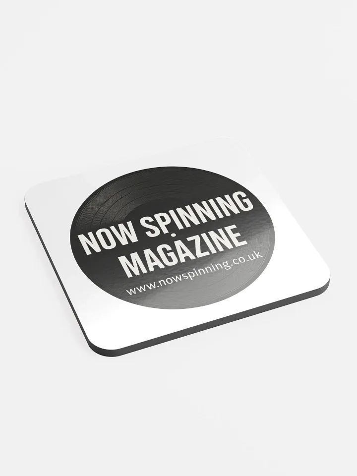 Now Spinning Magazine Coaster product image (2)