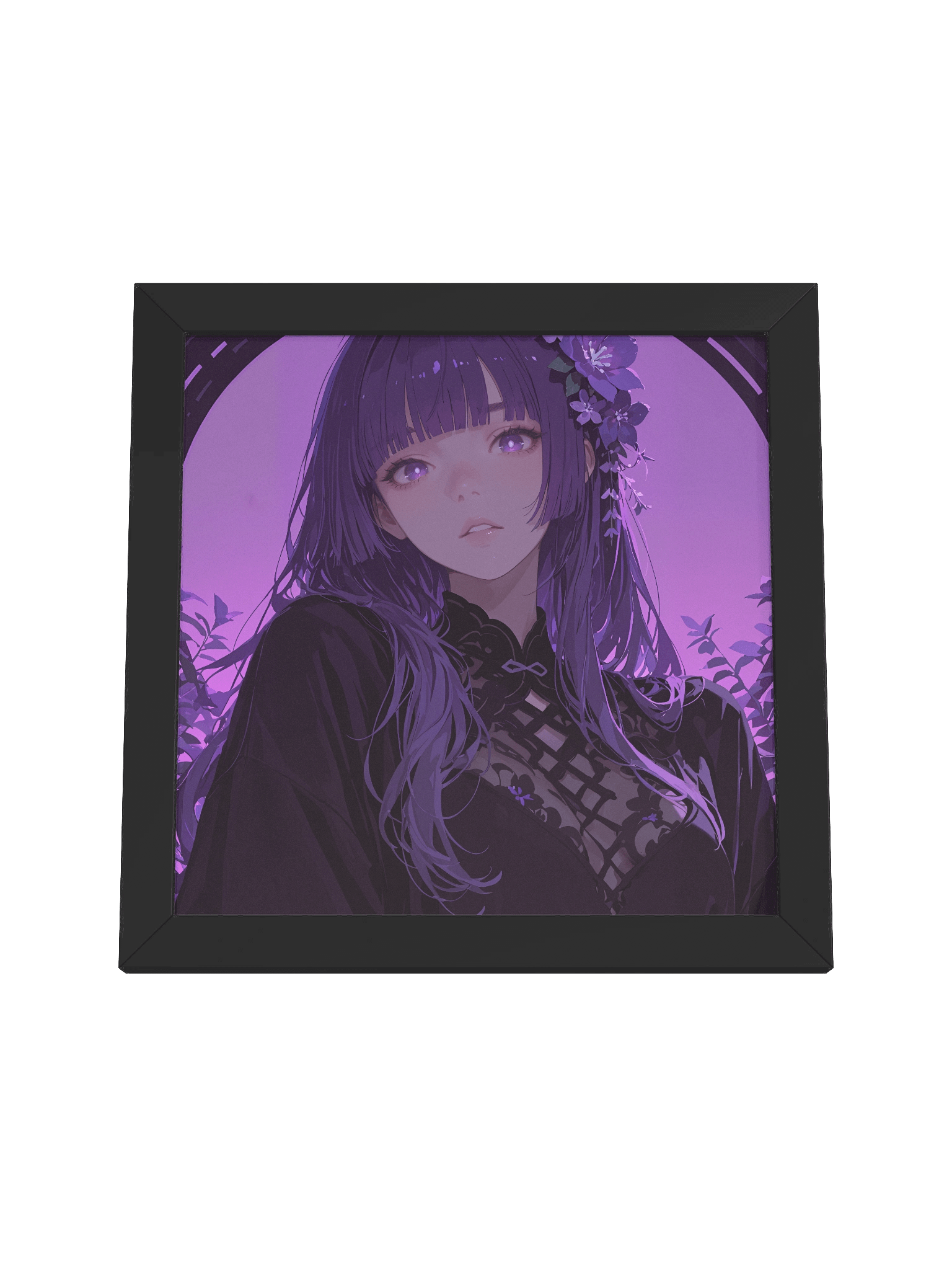 Ethereal Blooms Framed Matte Poster product image (4)