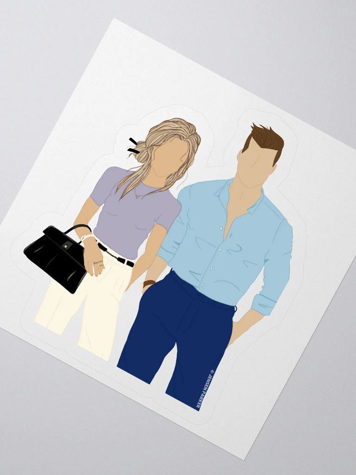 Finn + Michaela Sticker product image (4)