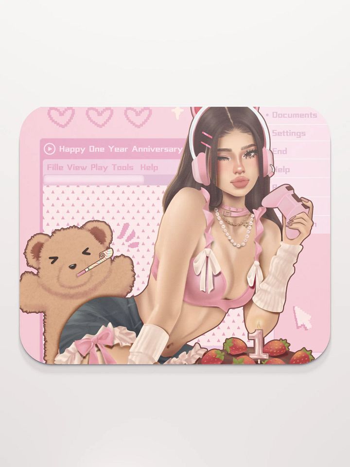 One year anniversary classic mouse pad <3 product image (2)