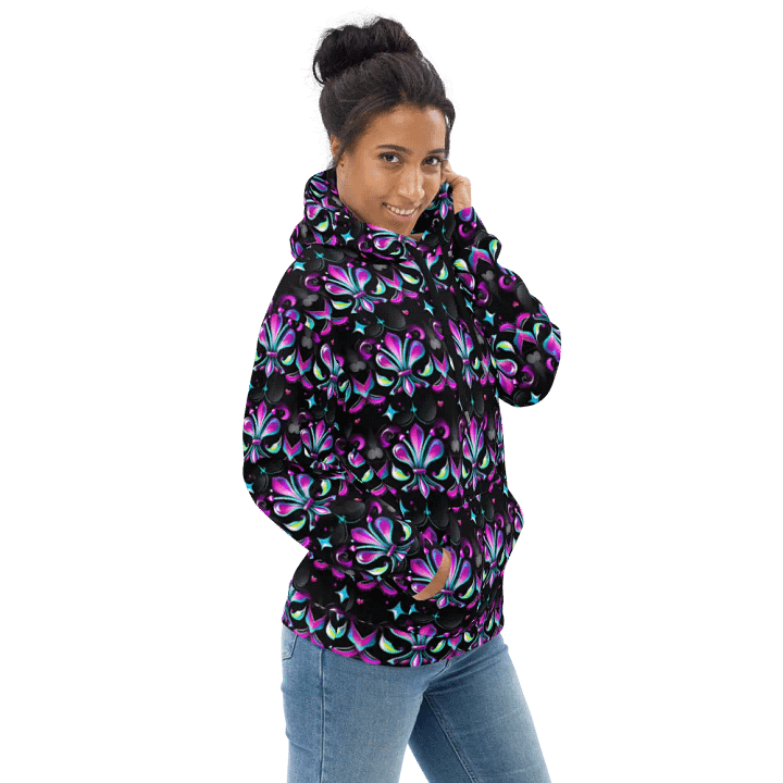 Mardi Gra All Over Print Hoodie` product image (2)