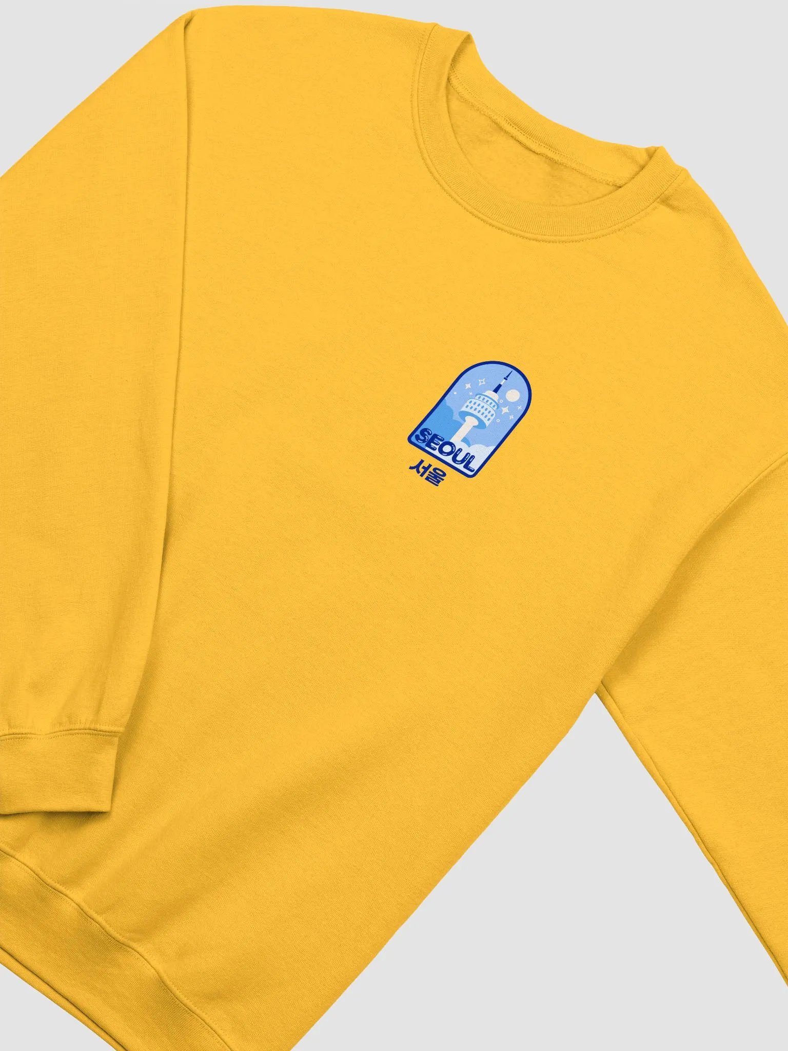 Seoul Skyline Crewneck Sweatshirt product image (3)