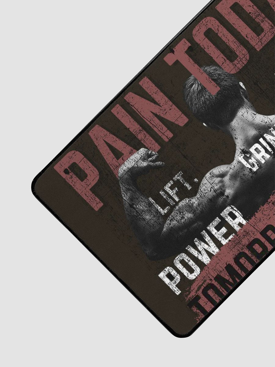 Motivational Muscle Flex Desk Mat 15.5x31.5 product image (3)