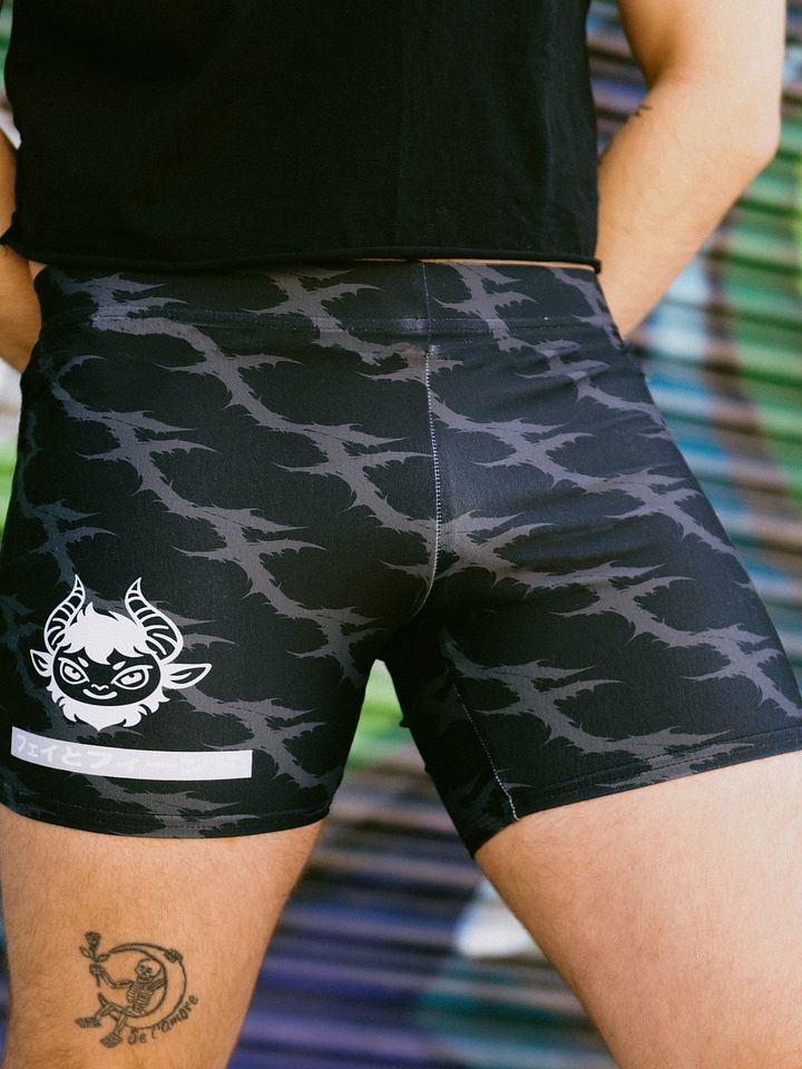 Savage Print Bike Shorts (Unisex) product image (1)