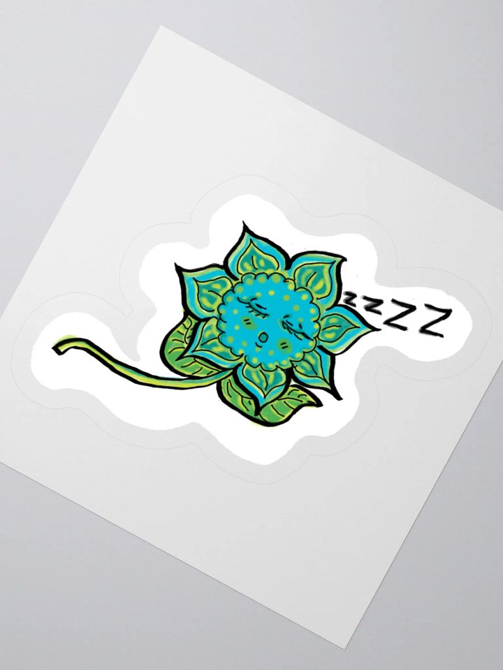 Sleepy Orchid Kiss Cut Stickers product image (2)