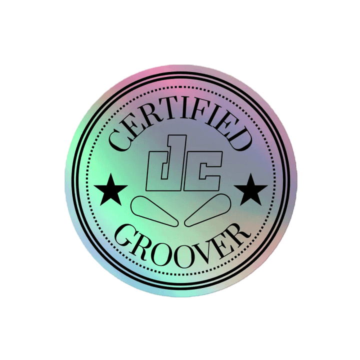 Certified Groover Holographic Sticker product image (2)