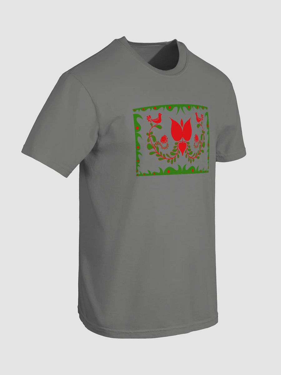 Hungarian Folk Art Red & Green T-Shirt product image (7)