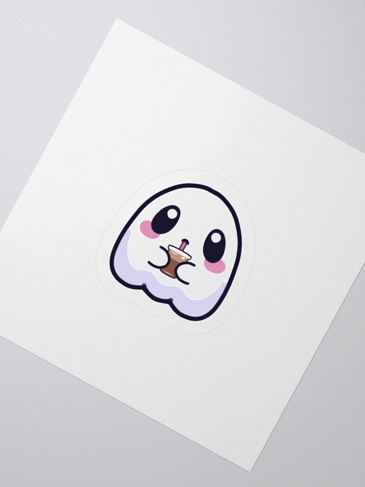 Cozy Ghostie Sip Sticker product image (5)