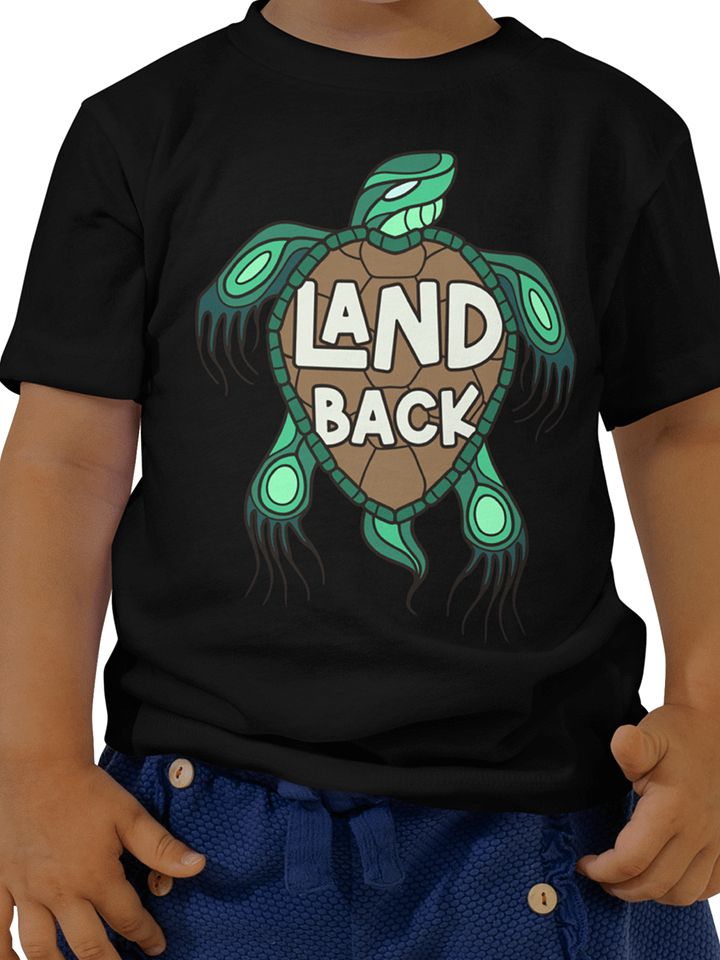 Land Back Turtle | Toddler T-Shirt product image (1)
