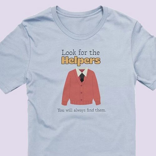 To celebrate #worldkindnessday, I designed Mr. Rogers-themed items. All 