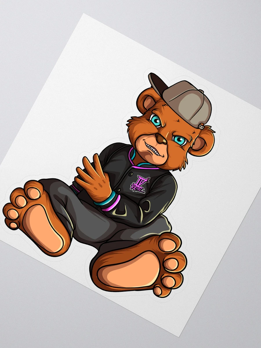 Sitting Bear Sticker product image (2)