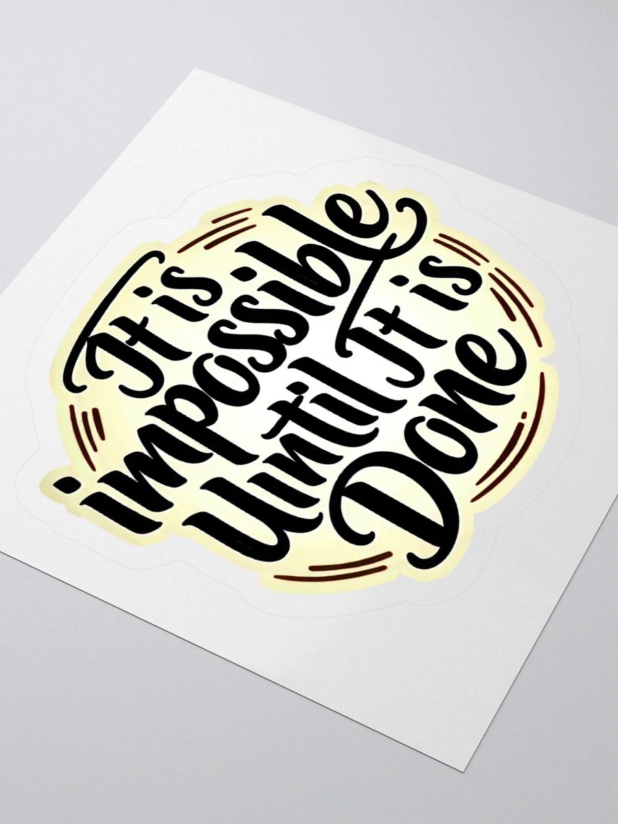 Motivational Quote Kiss Cut Stickers product image (7)