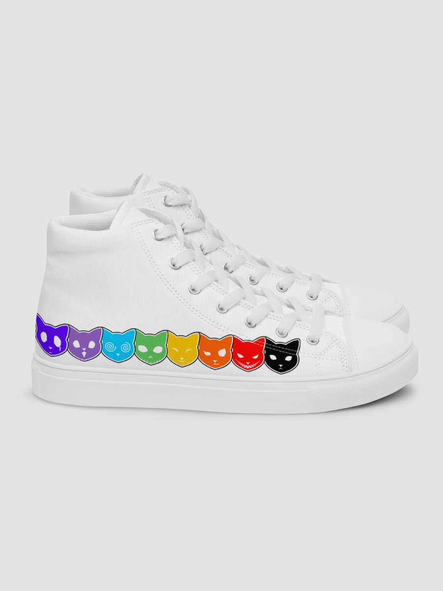 [Meowtingz] Women's High Top Canvas Shoes AOP AOP2003 product image (3)