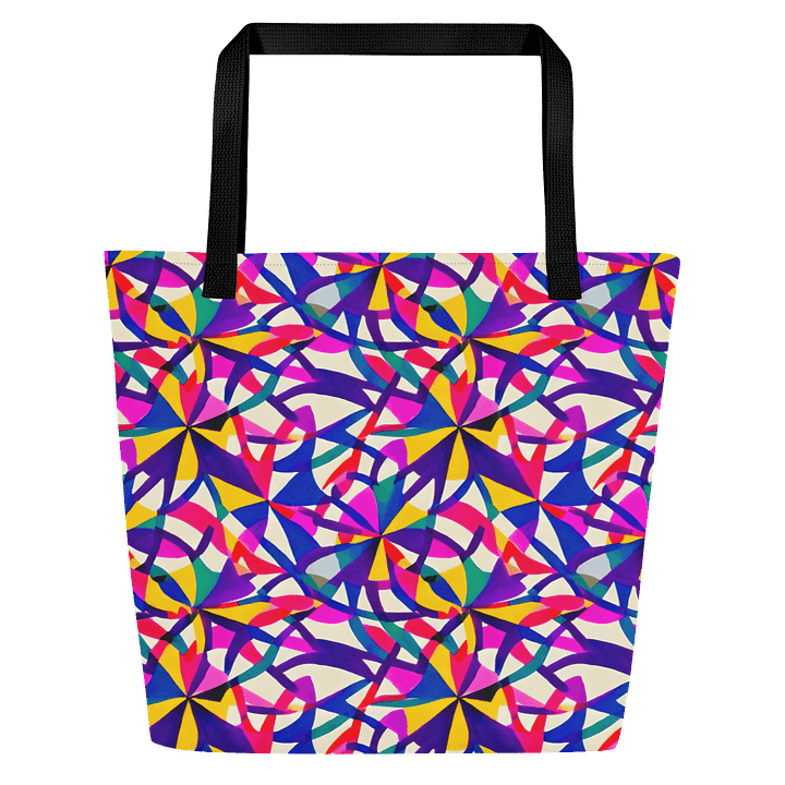 Ranbow Shapes Tote Bag product image (1)