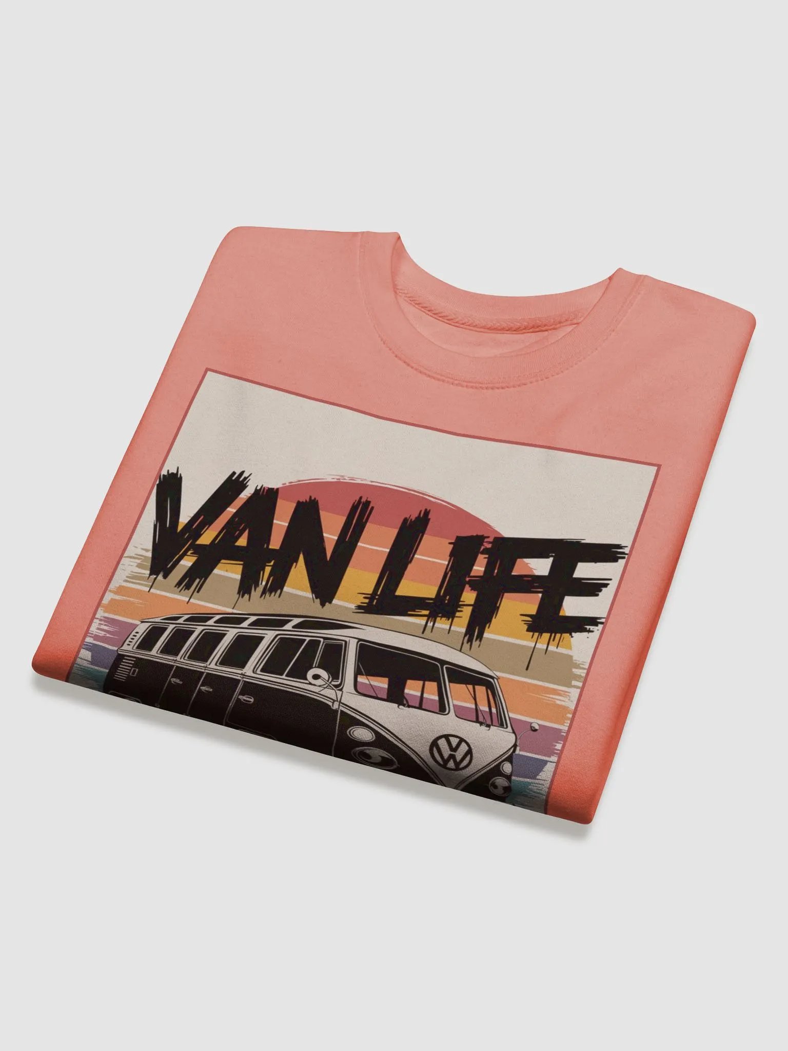 "VAN LIFE" premium cotton sweatshirt product image (4)