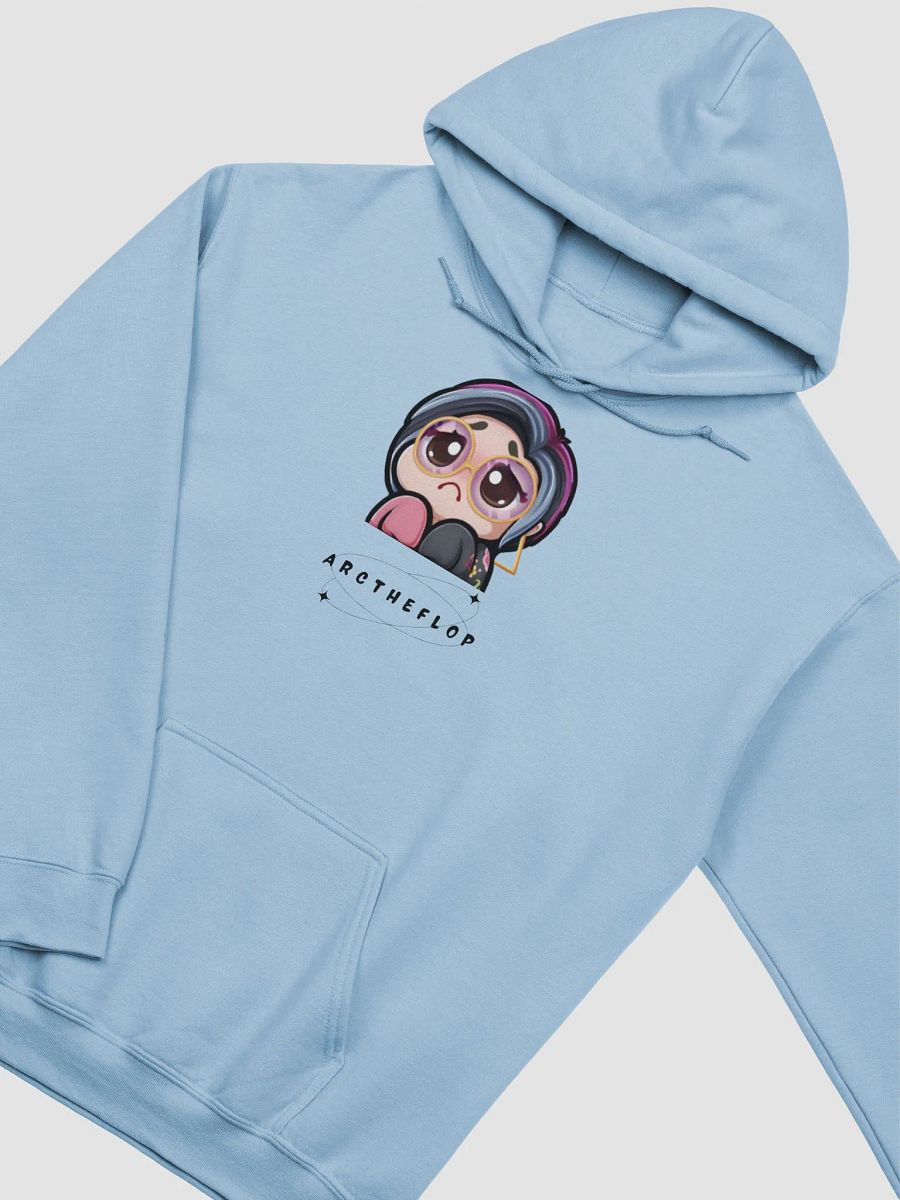 arc yui beg light blue hoodie product image (3)