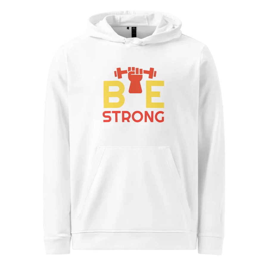BE STRONG Graphic Fleece Hoodie product image (1)