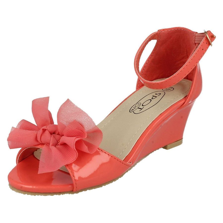 Girls Spot On Summer Wedge 'Sandals' product image (3)