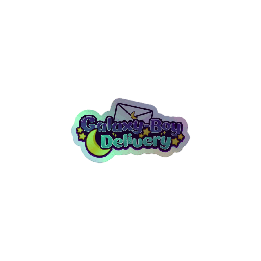 Galaxy-Boy Delivery Shiny Sticker! product image (1)