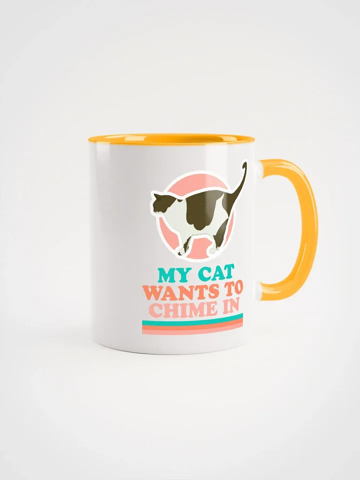 Cat Chime - Mug with Color Inside product image (1)