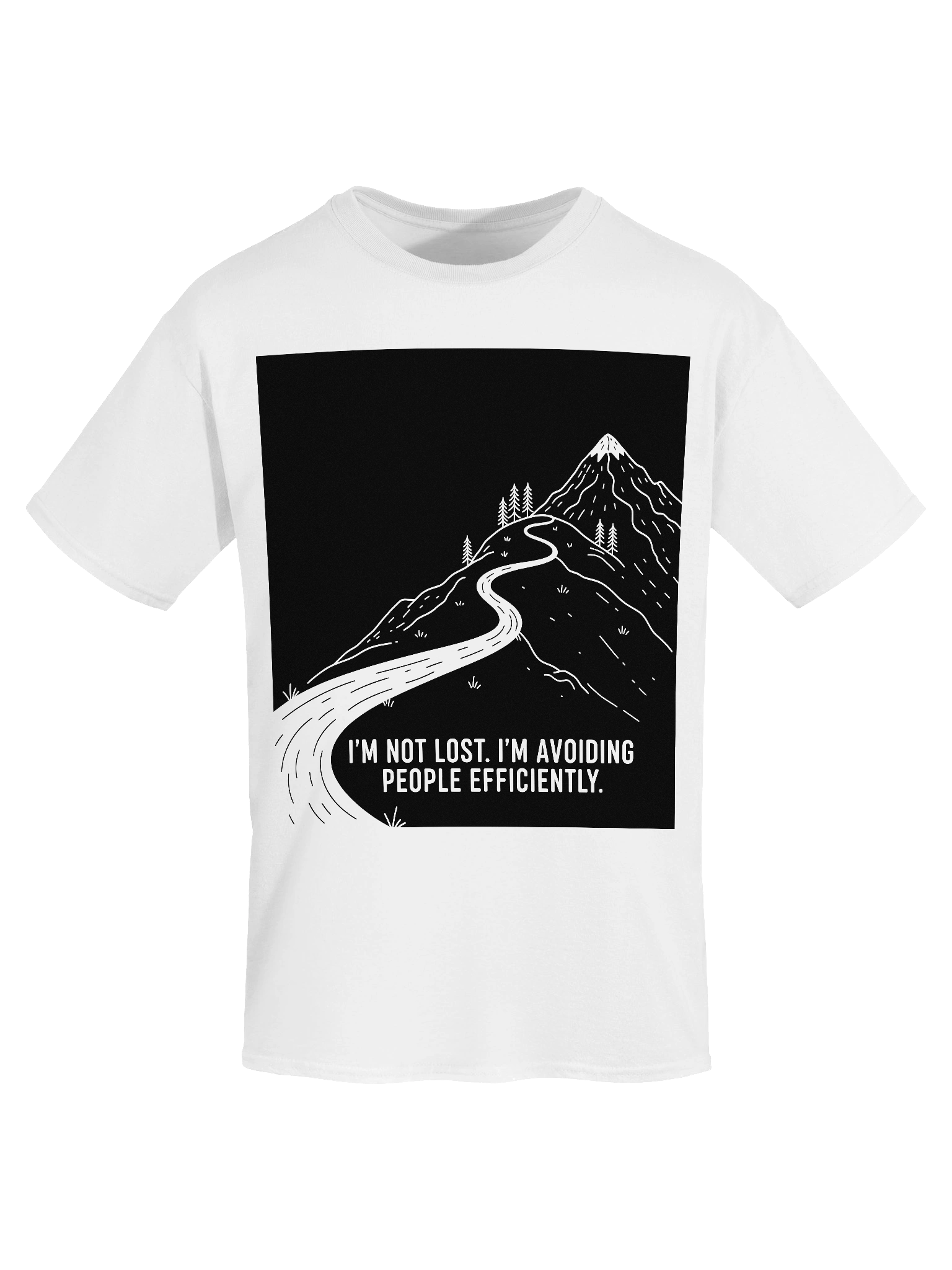 I'm not lost I'm avoiding People - Tee product image (127)