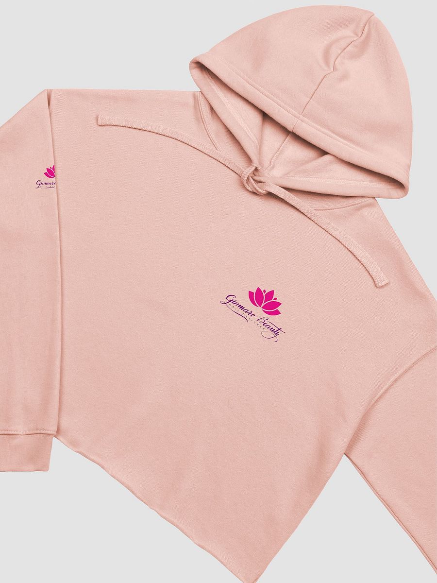 Floral Beauty Nail Designer Crop Hoodie product image (23)