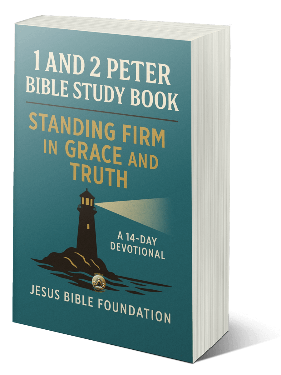 1 and 2 Peter Bible Study Book: Standing Firm in Grace and Truth with A 14-Day Devotional product image (1)