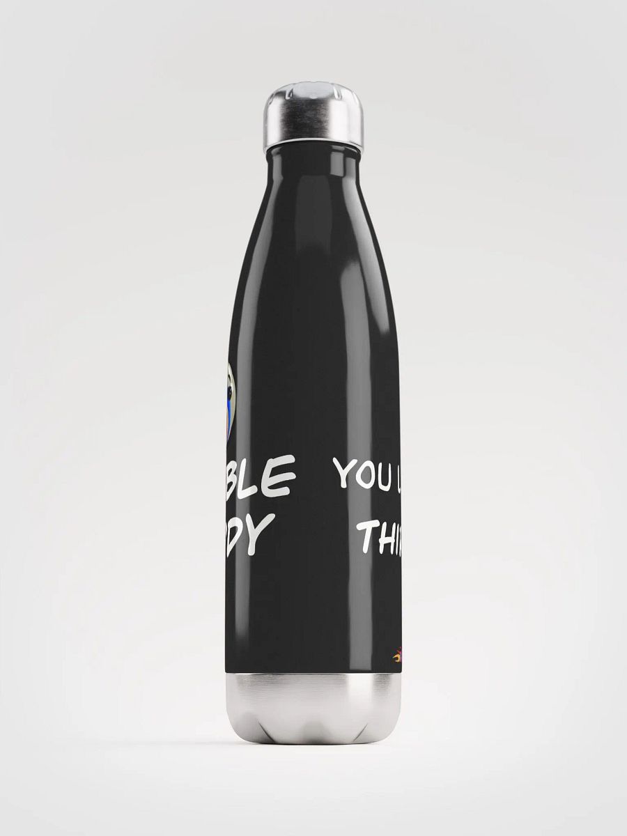 Marble Daddy Water Bottle (Black) product image (2)