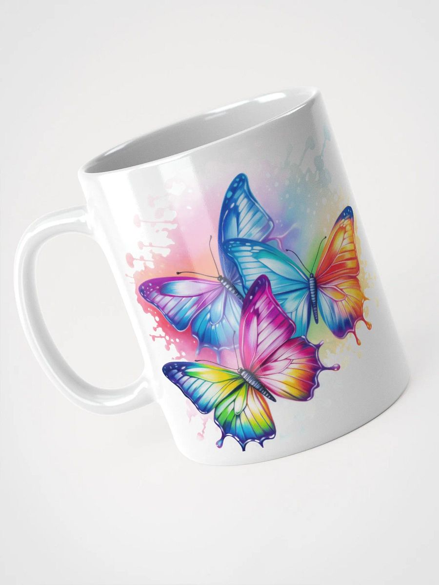 Rainbow Butterfly Nature Themed Mug product image (3)